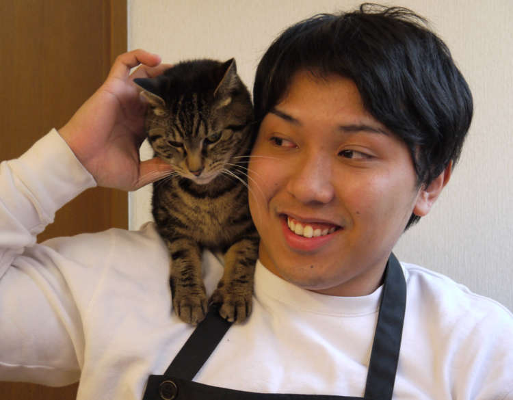肩乗りが得意技の、あんちゃんと大さん